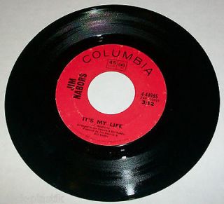    Its My Life/Young Hearts 45rpm Columbia 4 44965 (Andy Griffith