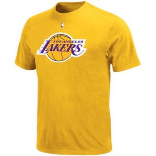 La Lakers Adidas Gold Primary Logo T Shirt Sz Youth XL