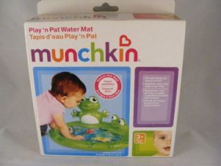 Munchkin Play N Pat Water Mat Educational Baby Toy Frog