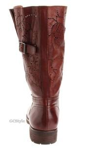New Deep Earth Brown Bacio 61 Prolisso Motorcycle Leather Boots New 