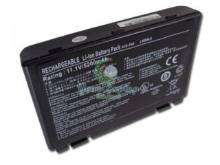 Cell New Battery For ASUS K60 K60IJ K61 K61IC K6C11 K601 K70IC K70IJ 