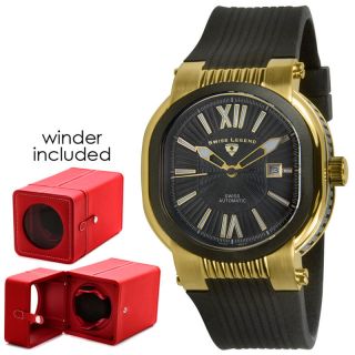 Swiss Legend Legato 90026 YG 01 w Automatic Gold Tone SS Mens Watch 
