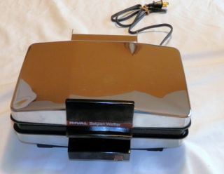 Vintage Rival Waffle Iron Combination 3 in1 Baker