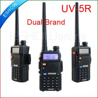 BAOFENG Dual Band Model UV 5R VHF UHF Dual Band Radio FM 65 108MHz New 