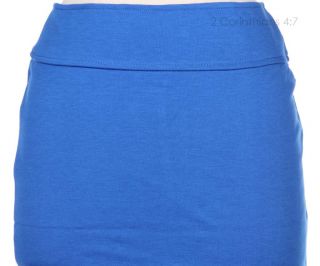 Sexy Refined Solid Plain Straight Pencil Skirt Above Knee Length 
