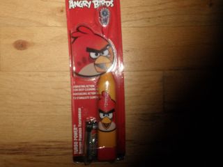 Angry Bird Red Bird Turbo Power Battery Powered Toothbrush
