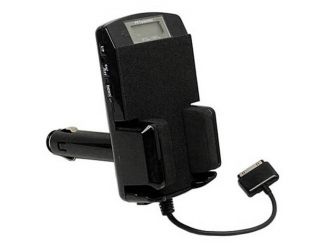   Audio FM Transmitter Modulator USB LCD Car Kit for  iPod Player