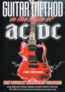 How to Play Rock Guitar Like in The Style of AC DC ACDC Learn Licks 