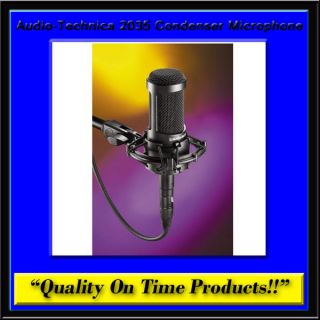 New Audio Technica 2035 Cardioid Condenser Microphone Professional 