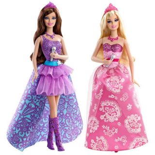 Barbie The Princess and The Popstar Tori & Keira Fashion Dolls Set 