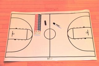 Versa Court Basketball Dry Erase Magnetic Board Large 40x24