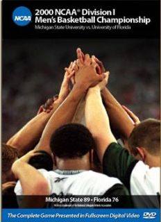 2000 NCAA Basketball Championship DVD Michigan State