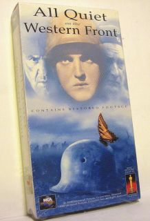   The Western Front VHS Lew Ayres Louis Wolheim Brand New SEALED