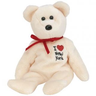 TY Beanie Baby   NEW YORK the Bear (I Love New York   Show Exclusive 
