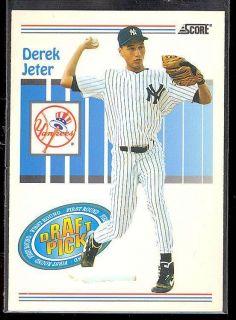 1993 Score Baseball Complete 660 Card Set 1 2 Jeter RC