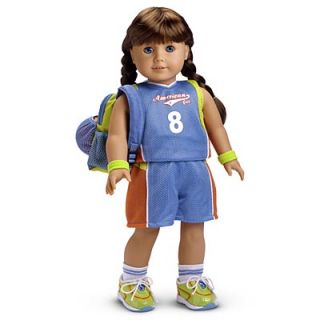 American Girl Doll Basketball Outfit and sport accessories