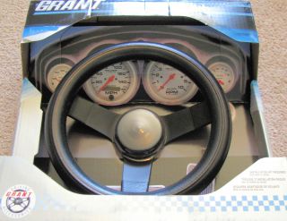   GT850 Steering Wheel Classic Series 10 3 4 x 2 1 2 Black Dish