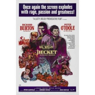 becket 1964 27 x 40 movie poster style c by movie posters retail $ 29 