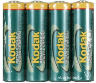   2100mAh AA Rechargeable Digital Camera Batteries 4 Pack X2