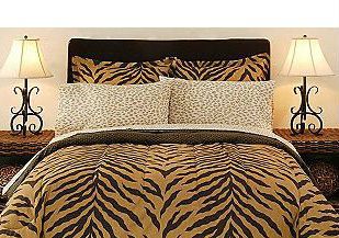   Style Beige Black Reversible Comforter Sheets 6 PC Bed Set
