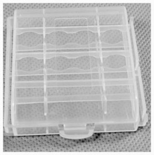   Lot New Hard Plastic Case Holder Storage Box for AA AAA Battery
