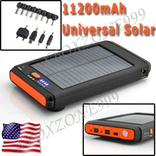   Portable 11200mAh Universal Solar Charger Battery for Tablet PC