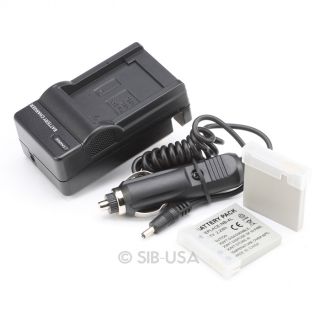  Ion Battery+Charger for Canon PowerShot TX1 Digital Camera NB 4L SD400