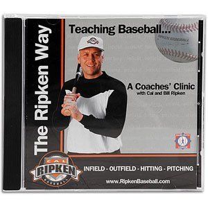 Cal Ripken Jr Teaching Baseball Coaches Clinic CD ROM