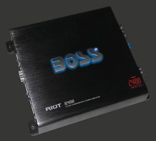 New Boss R2400D 2400W Class D Mono Block Car Audio Amplifier Amp 2400 