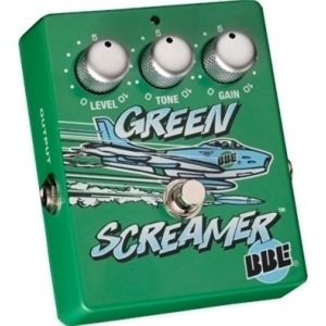 BBE Green Screamer GreenScreamer Electric Guitar Effect Pedal, AC 