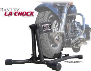 Baxley La Motorcycle Tire Wheel Chock Harley Cruisers