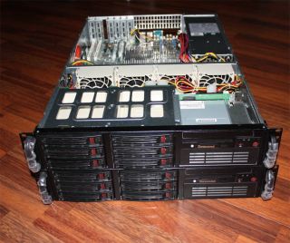 SATA I/II Drive Bays / 5 bays available for 500gb/1tb/2tb or 3tb 