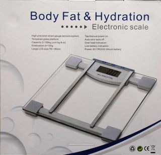 Digital Personal Bathroom Weight Scale Body Fat Water