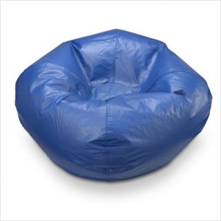Rocker Stadium Blue Shiny Bean Bag Chair 96715
