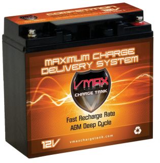   Matic Motorcaddies Golf Cart Batteries VMAX 12V AGM Battery