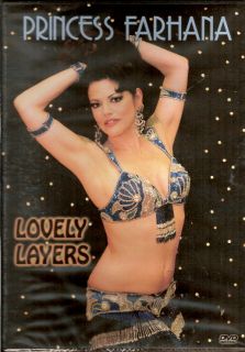 Princess Farhana Lovely Layers Shimmies Belly Dance DVD