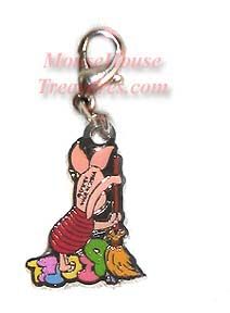 Disney Piglet on Name 2 Sided Charm Free Bracelet OFFER