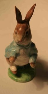 Beatrix Potter Peter Rabbit Figurine F Warne Co 1948 Beswick England 