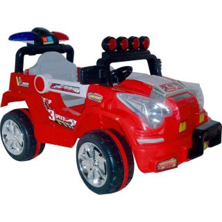   Outdoor Toy Kids Boys Lil Rider Battery Operated Red Jeep Ride On Toys