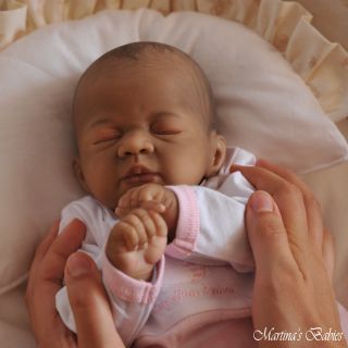 Martinas Babies reborn real baby ethnic doll Melanie, Colliii Awards 