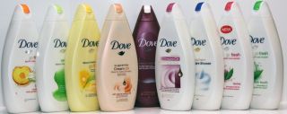 Amazing Selection of Dove Beauty Care Shower Soap Body Wash Dove Yummy 