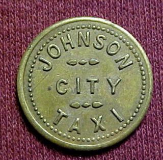 Johnson City NY Taxi Transportation Token RARE 