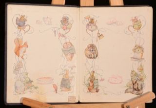 C1905 Beatrix Potter The Tale of Squirrel Nutkin Colour Illustrations 