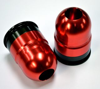 Thunder Mini Airsoft BB Paintball M203 Launcher Shell 2 Pack Red Swg 