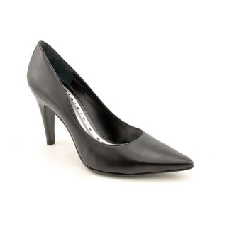 BCBGirls Notte Womens Size 11 Black Wide Leather Pumps Classics Shoes 