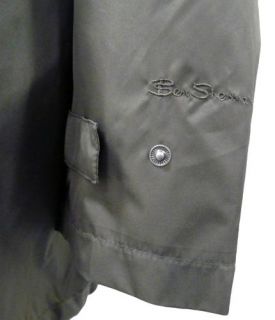 Designer Ben Sherman Mod Retro Fishtail Parka Jacket Coat Indie Olive 