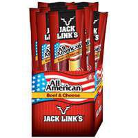 Jack Links Beef and Cheese Jerky Snacks American or Jalapeno 16 1 2oz 