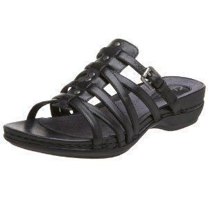 Clarks Lakeport Artisan Slide Sandals Womens Strappy Casual Shoes 
