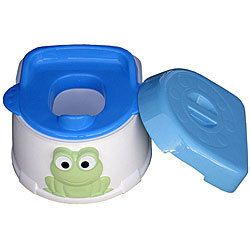 Bebelove 3 in 1 Frog Potty Seat Cover Toddler Kid Toilet Training New 