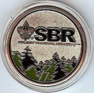 Boy Scout Summit Bechtel Reserve Coin in Plastic Case